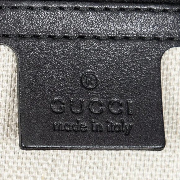 Gucci Black Leather Shoulder Bag - Picture 8 of 9